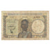 Billet, French West Africa, 25 Francs, 1943, 1943-08-17, KM:38, TB