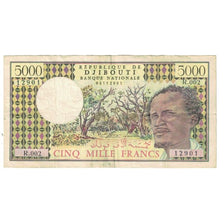 Biljet, Djibouti, 5000 Francs, KM:38d, TTB