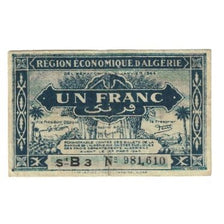 Banknote, Algeria, 1 Franc, 1949, 1949-03-01, KM:101, EF(40-45)