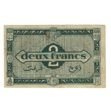 Banknote, Algeria, 2 Francs, 1949, 1949-03-01, KM:102, VF(20-25)