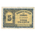 Banknote, Morocco, 5 Francs, 1944, 1944-03-01, KM:24, EF(40-45)