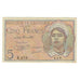 Billet, Algeria, 5 Francs, 1944, 1944-10-02, KM:94a, SUP