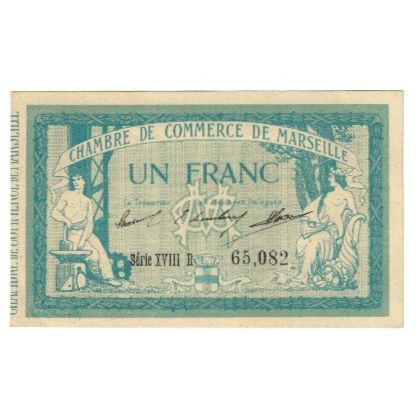 France, 50 Centimes, MARSEILLE, Undated (1918), Undated (1918), Marseille, SUP