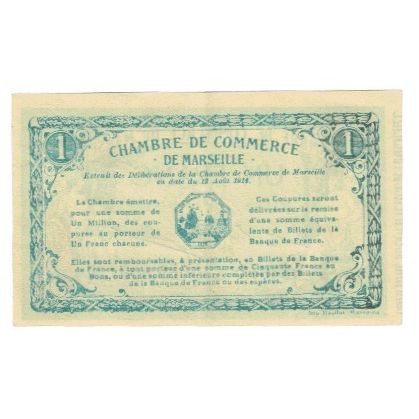 France, 50 Centimes, MARSEILLE, Undated (1918), Undated (1918), Marseille