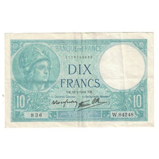 Francja, 10 Francs, Minerve, 1941, platet strohl, 1941-01-16, EF(40-45)