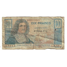 Billet, Afrique-Équatoriale française, 10 Francs, KM:21, B+