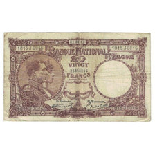 Banknote, Belgium, 20 Francs, 1923, 1923-09-01, KM:94, VF(20-25)