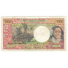 Banknote, French Pacific Territories, 1000 Francs, KM:2a, VF(20-25)