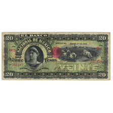 Billete, 20 Pesos, 1905, México, 1905-08-01, KM:S259c, BC