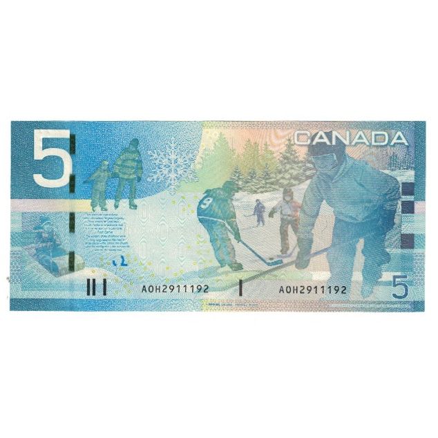 Biljet, Canada, 5 Dollars, 2006, KM:101a, NIEUW