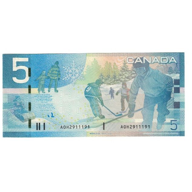 Billete, 5 Dollars, 2006, Canadá, KM:101a, UNC