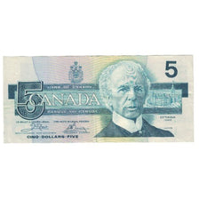 Banknote, Canada, 5 Dollars, 1986-1991, 1986, KM:95c, UNC(65-70)
