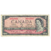 Billete, 2 Dollars, 1954, Canadá, KM:76b, MBC