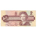 Billete, 2 Dollars, 1986, Canadá, KM:94b, EBC