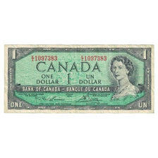 Biljet, Canada, 1 Dollar, 1954, 1954, KM:75b, TTB