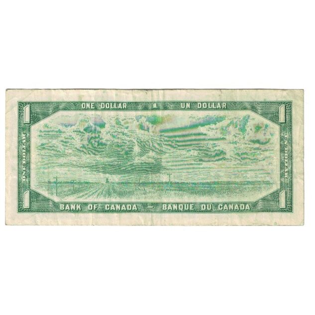 Biljet, Canada, 1 Dollar, 1954, 1954, KM:75b, TTB