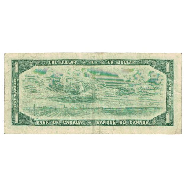 Billete, 1 Dollar, 1954, Canadá, 1954, KM:75b, MBC