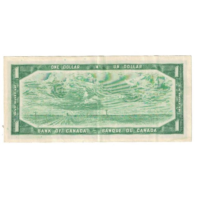 Billete, 1 Dollar, 1954, Canadá, 1954, KM:75b, MBC