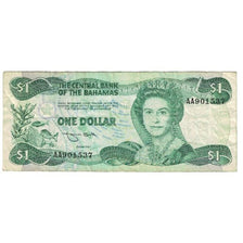Banknote, Bahamas, 1 Dollar, 1974, 1974, KM:43a, VF(30-35)