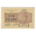 Francia, 1 Franc, Chambre de Commerce, MBC