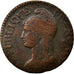Munten, Frankrijk, Dupré, 5 Centimes, 1796, Limoges, ZG+, Bronze, KM:640.7