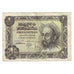 Banknote, Spain, 1 Peseta, 1951, 1951-11-19, KM:139a, EF(40-45)
