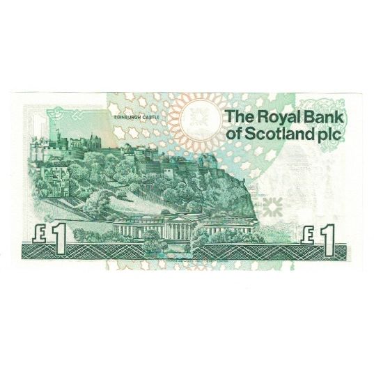 Banknote, Scotland, 1 Pound, 1992, 1992-12-08, KM:356a, UNC(65-70)
