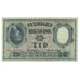 Biljet, Zweden, 10 Kronor, 1945, KM:43a, TTB