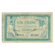 France, Marseille, 1 Franc, 1914, AU(50-53), Pirot:79-11