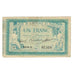 France, Marseille, 1 Franc, 1914, AU(50-53), Pirot:79-11