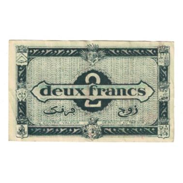 Banknote, Algeria, 2 Francs, 1949, 1949-03-01, KM:102, AU(55-58)