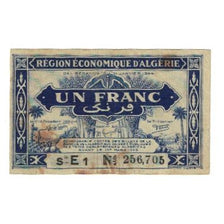 Banknote, Algeria, 1 Franc, 1949, 1949-03-01, KM:98a, EF(40-45)