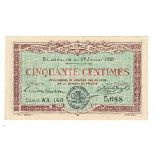 France, Chambéry, 50 Centimes, 1916, UNC(65-70), Pirot:44-11