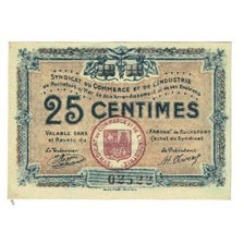 France, Rochefort-sur-Mer, 25 Centimes, Chambre de Commerce, EF(40-45)