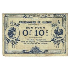Frankreich, 15 EME REGION, 25 Centimes, 1914-1918, Prisonniers de Guerre, S+