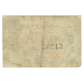 Frankreich, 15 EME REGION, 25 Centimes, 1914-1918, Prisonniers de Guerre, S+