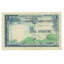 Banknote, FRENCH INDO-CHINA, 1 Piastre = 1 Dong, Undated (1954), KM:105