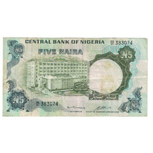Banconote, Nigeria, 5 Naira, KM:16b, MB