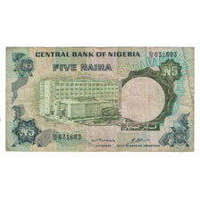 Banknote, Nigeria, 5 Naira, KM:16b, VF(20-25)