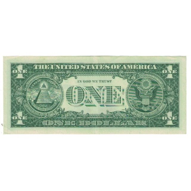 Billete, One Dollar, 1957, Estados Unidos, MBC