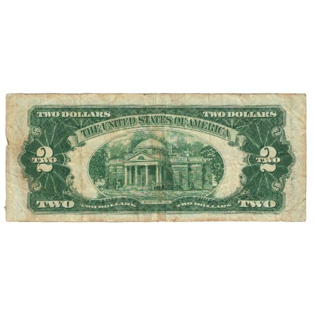 Billete, Two Dollars, 1928, Estados Unidos, BC