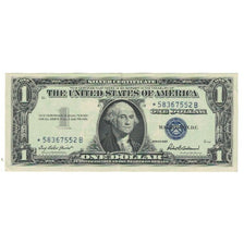 Nota, Estados Unidos da América, One Dollar, 1957, UNC(65-70)