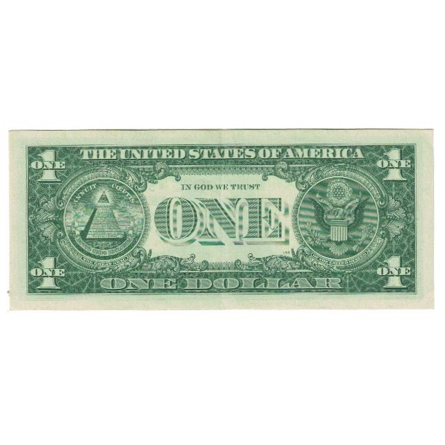 Billete, One Dollar, 1957, Estados Unidos, UNC
