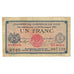 Francia, Lyon, 1 Franc, 1921, BB, Pirot:77-25