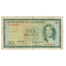 Billete, 10 Francs, Luxemburgo, KM:48a, BC
