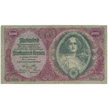 Banknote, Austria, 5000 Kronen, 1922, 1922-01-02, KM:79, EF(40-45)