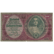 Banknote, Austria, 5000 Kronen, 1922, 1922-01-02, KM:79, EF(40-45)