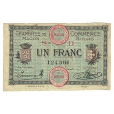 France, Macon, 1 Franc, 1917, EF(40-45)