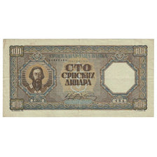 Banknote, Serbia, 100 Dinara, 1943, 1943-01-01, KM:33, EF(40-45)