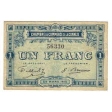 Frankrijk, 1 Franc, 1915, 1915-03-25, CORREZE, NIEUW